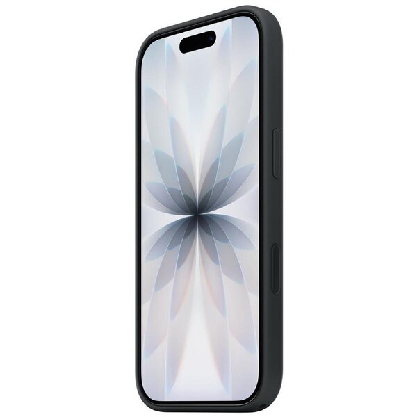 Apple iPhone 17 Silicone Case with MagSafe Black, Recycled Silicone, Soft Touch