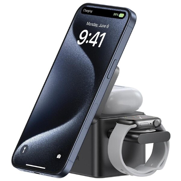 Anker Wireless Charging Cube B25M5T11 with MagSafe - Power 1, 15 Watt