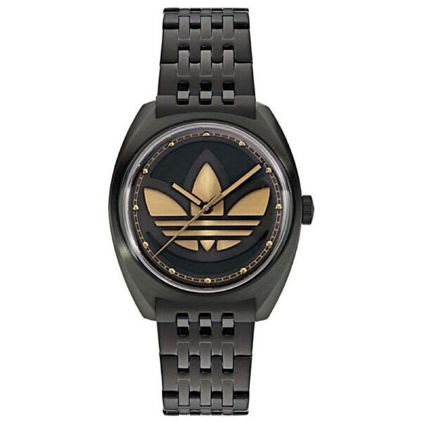 Adidas Originals Edition One Black Tone Stainless Steel Watch AOFH23511