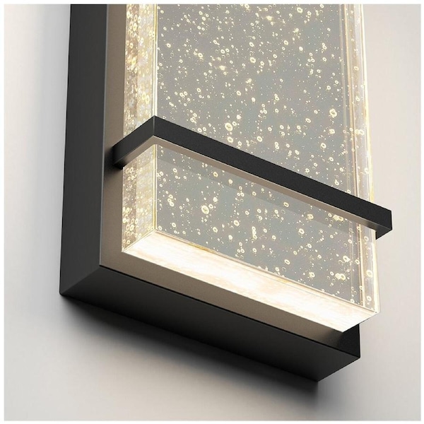 Artika Skyler Indoor-Outdoor LED Wall Light Black 140x300mm Dimmable 600 Lumens