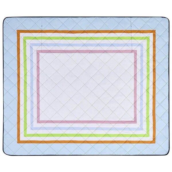 Hunter Outdoor Picnic Blanket Bedford Blue, 152 x 183 cm, Water Resistant, Tent Loops
