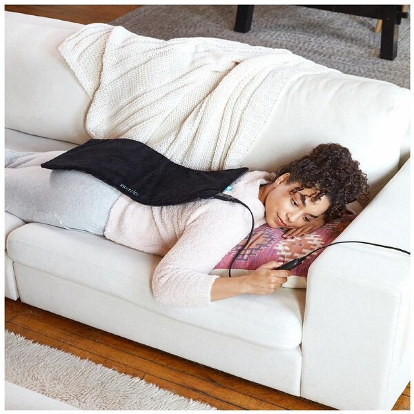 Homedics Weighted Gel Heating Pad HP-G41DK-AU with InstaHeat, Cold Therapy, Moist Heat, LCD Controller