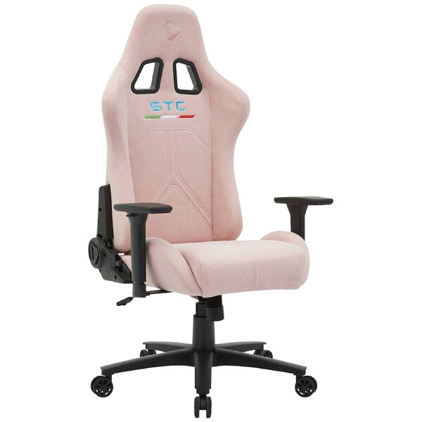 ONEX STC Snug L Series Pink Gaming Chair - Ergonomic Design, Lumbar Support, Adjustable Armrests