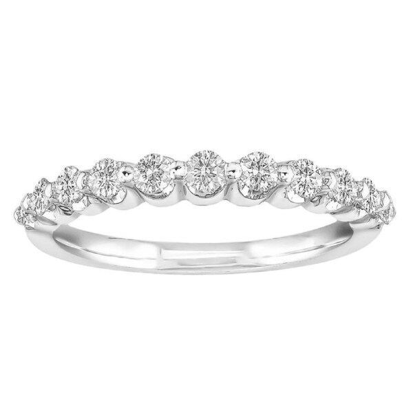 Platinum 0.50 ctw Round Diamond Ring