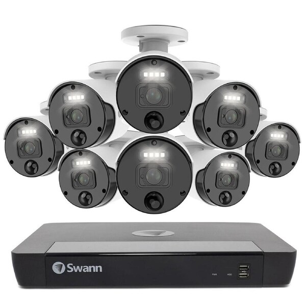 Swann 4K 8 Camera NVR System SONVK-1676808-