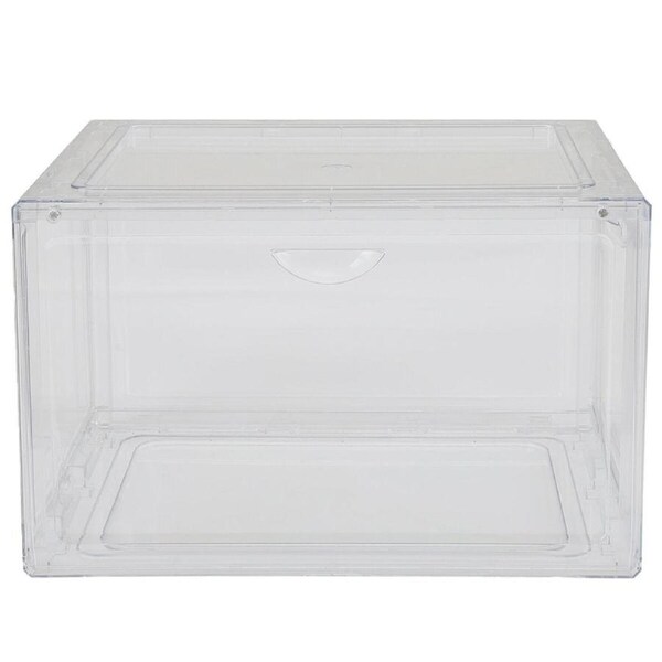 Stackable Shoebox And Organiser 4 Pack