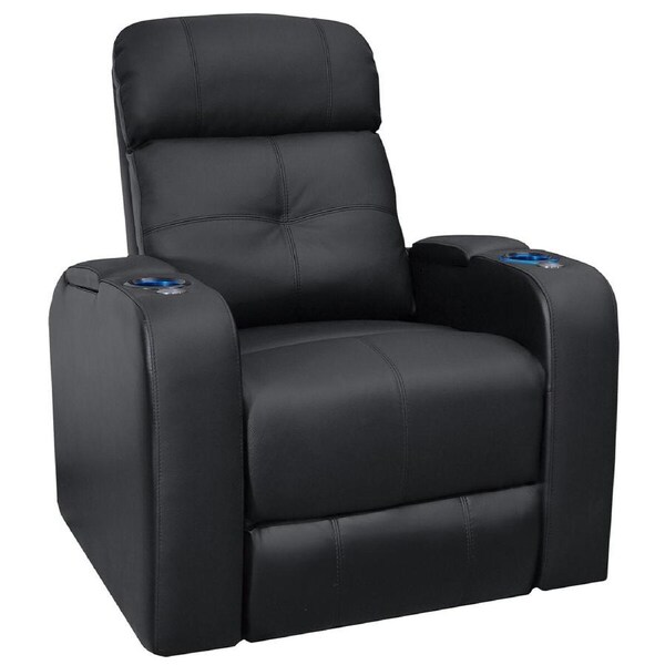 Valencia Verona Home Theater Premium Top Grain Italian Nappa Leather Single Seater
