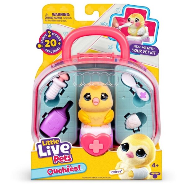 Little Live Pets Ouchies Chirpy the Chick Vet Kit