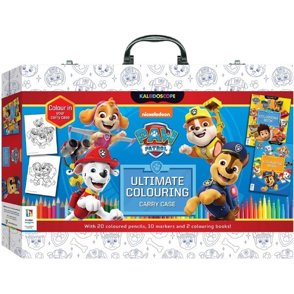 Kaleidoscope Paw Patrol Ultimate Colouring Carry Case