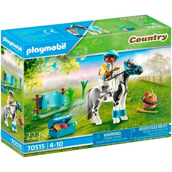 Playmobil Collectible Lewitzer Pony Kids Toy 4-10Y
