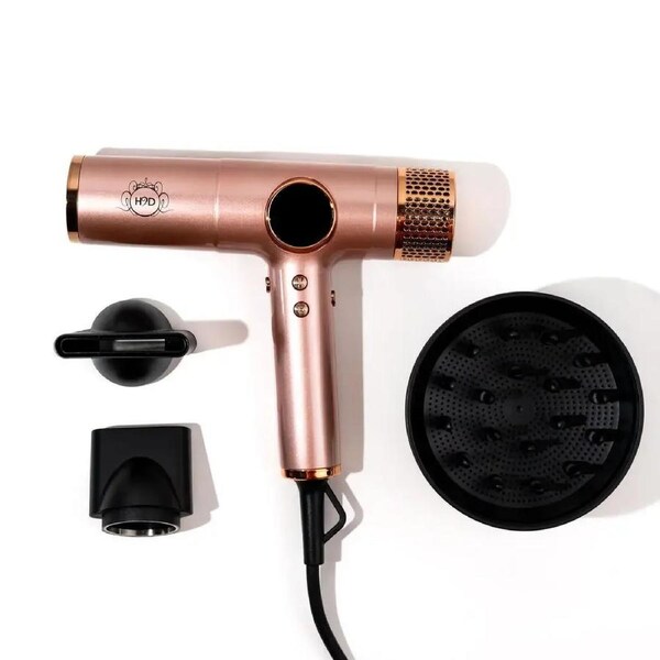 H2D Pro Dynamic Hair Dryer in Rose Gold