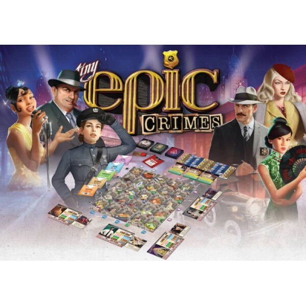 Tiny Epic Crimes Game