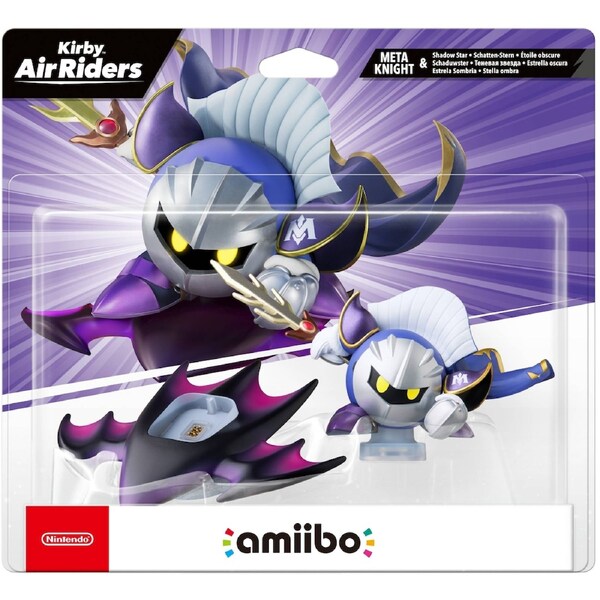 Nintendo Amiibo Kirby Air Riders - Meta Knight & Shadow Star Game