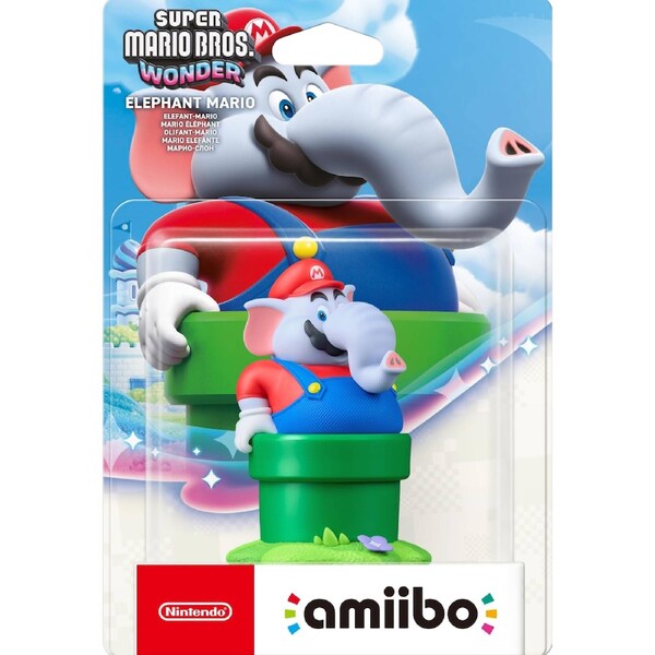 Nintendo Amiibo Super Mario Bros. Wonder - Elephant Mario Game