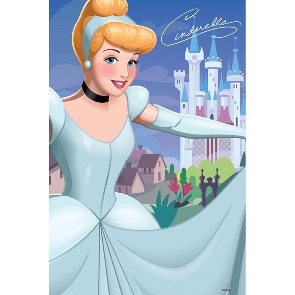 Prime3D Disney Cinderella - 200 Piece 3D Puzzle Tin Box