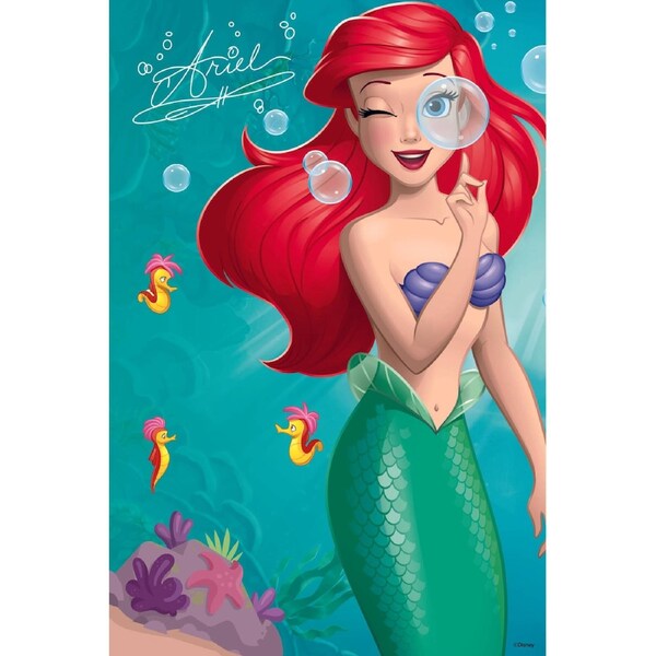 Prime3D Disney Ariel - 200 Piece 3D Puzzle Tin Box