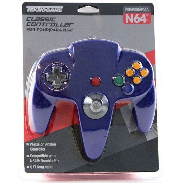 N64 Controller Replica Blue Game