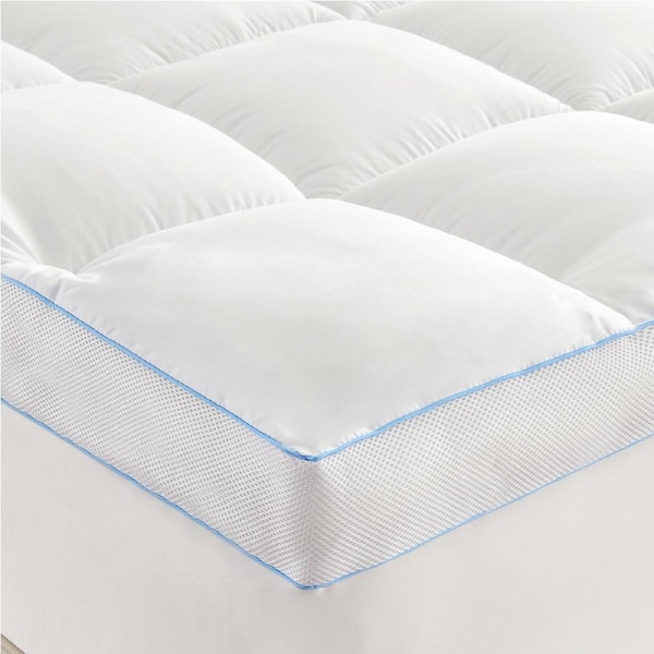 LINENOVA Luxury 1500GSM 10CM Bamboo Mattress Topper Extra Thick Breathable Mattress Pillowtop All Size Double