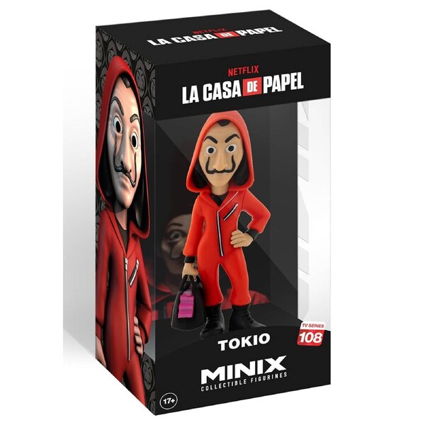 MINIX Money Heist Tokio with Mask Figurine