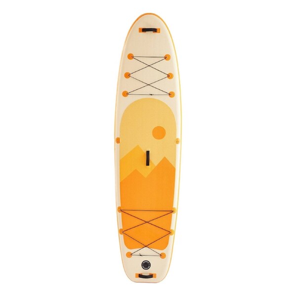 Inflatable Stand Up Paddle Board, 3.53m x 89cm x 15cm Wide Ultra-Light SUP Paddleboard, All Accessories Included, Pump, Paddle, Fin, Backpack, Ankle Leash, Strap, Non-slip Deck for Youth, Adults