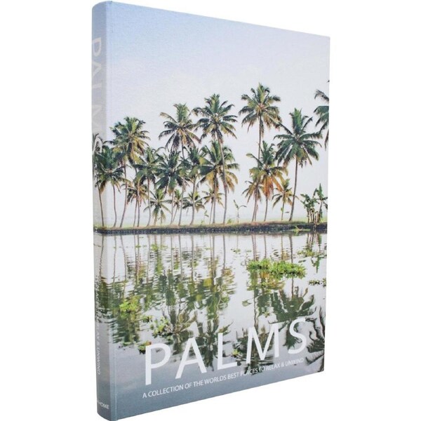 LVD Palm Tree Book Box Accesory/Decoration Home & Living Decor 30x21x3cm