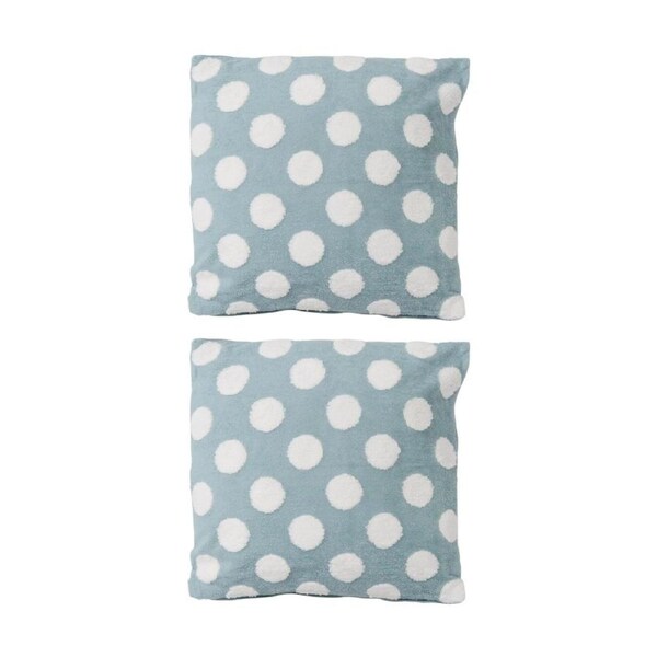 2PK LVD Spottie Blue Spots/Dots Decorative Home/Living Decor Cushion 43x43cm