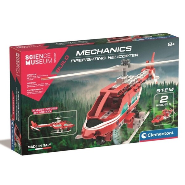 Clementoni Science & Play Mechanical - Helicopter Toy