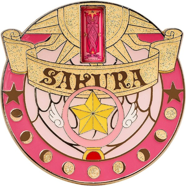 Good Smile Company Cardcaptor Sakura 25th Anniversary Metal Badge Star Wand Figurine
