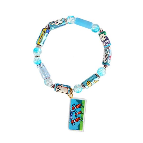 HOLALA DIY Bead Bracelet Kit 70 Stickers & Beads-8