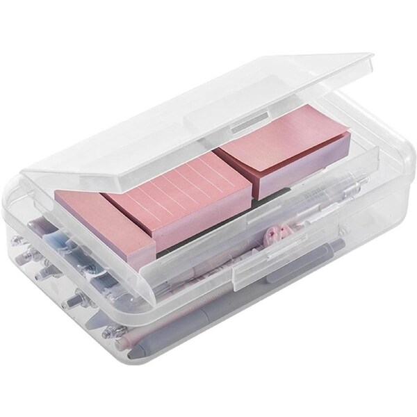 Velocity Pencil Case Large Capacity Makeup Bag Clear for Kids