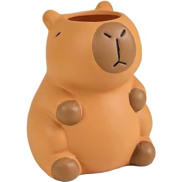 Velocity Pen Holder Cartoon Novelty Stationery Organiser Capybara