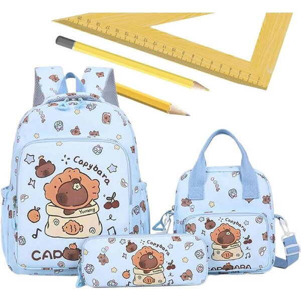Velocity Pencil Case Aesthetic Capybara for Boys and Teens