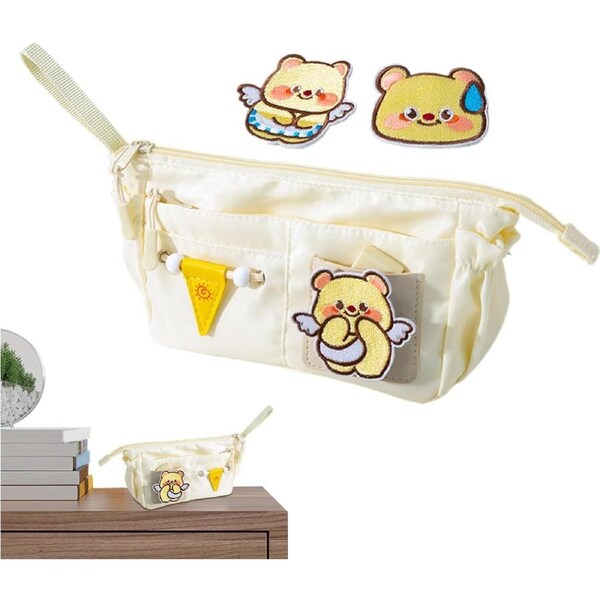 Velocity Pencil Case Cute Large Capacity Bear