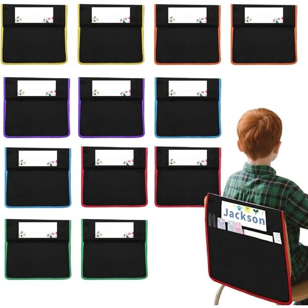 Velocity Chair Storage Pocket Stationery Organiser for Students