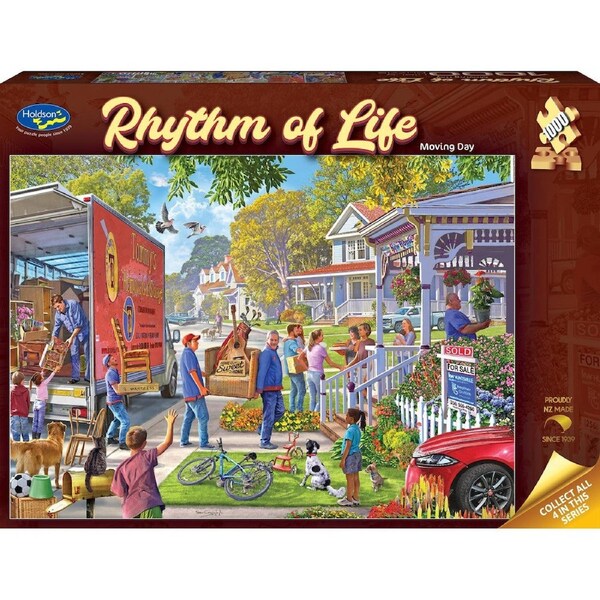 Puzzle Rhythm Of Life Moving Day 1000