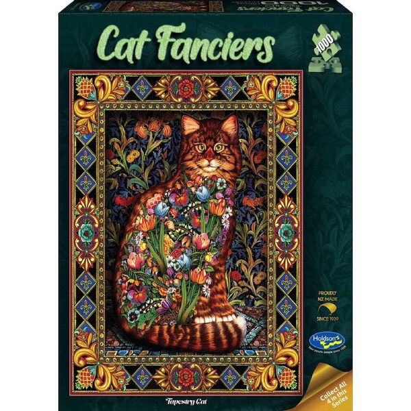 Puzzle Cat Fanciers Tapestry Cat 1000