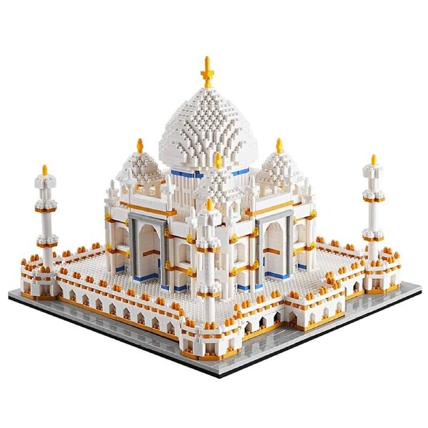 HOLALA 4019-Piece Micro Blocks - Taj Mahal Architecture Model