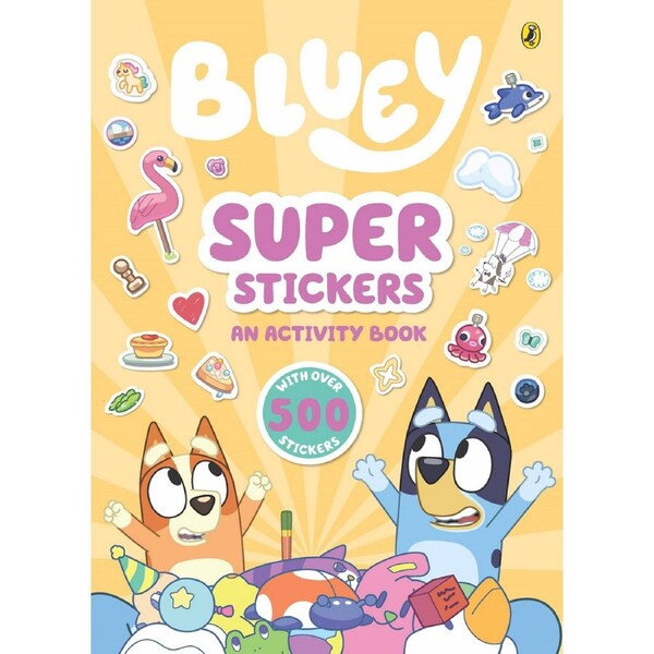 Bluey Super Stickers Activity Book