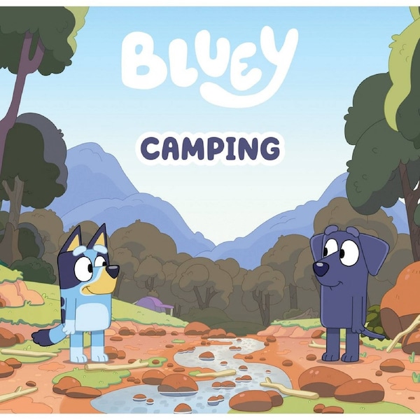 Bluey Camping Book