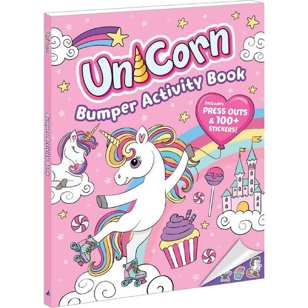 Unicorn Bumper Activity Book Book