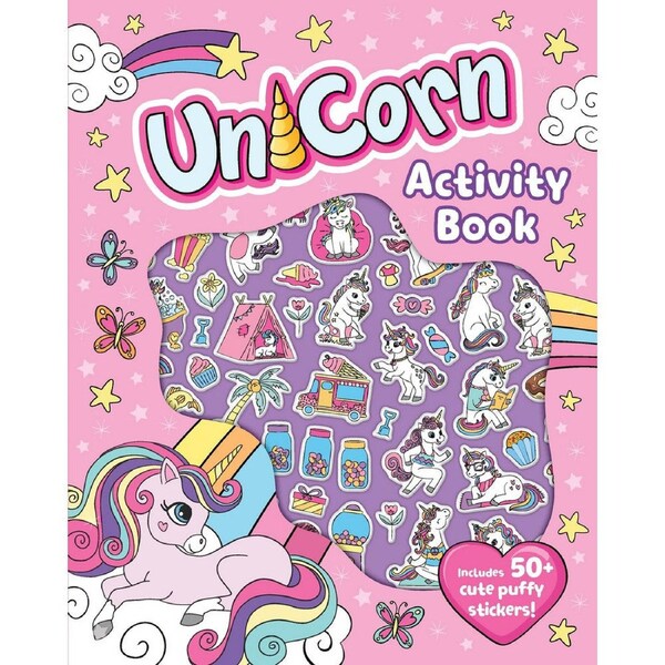 Unicorn Activity Book Book