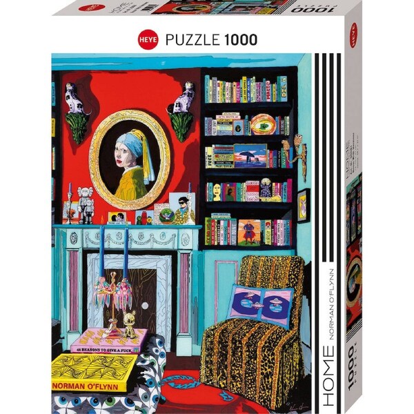 Puzzle Home Room With Vermeer 1000Pc