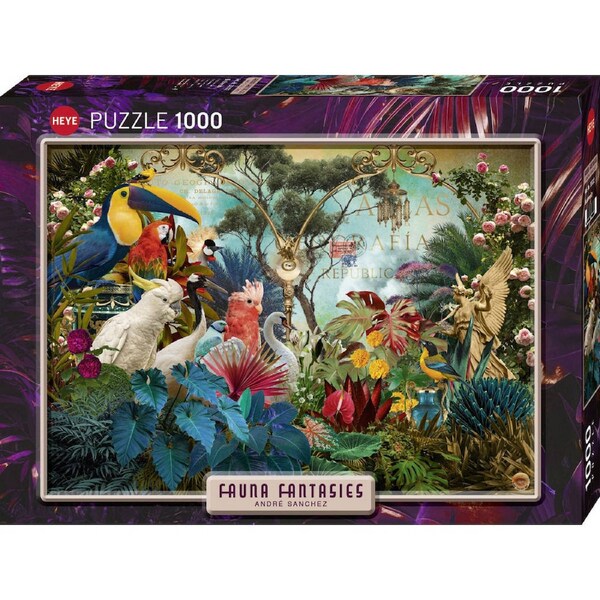 Puzzle Fauna Fantasies Birdiversity