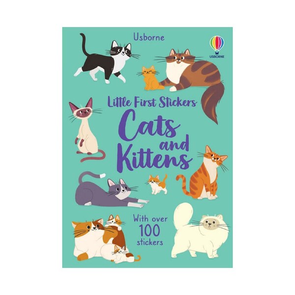 First Sticker Book Cats Kitten Book
