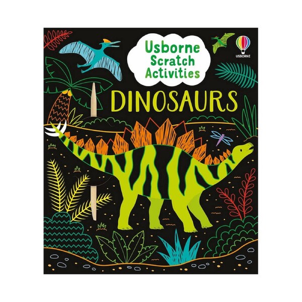 Dinosaurs Scratch Activities Book