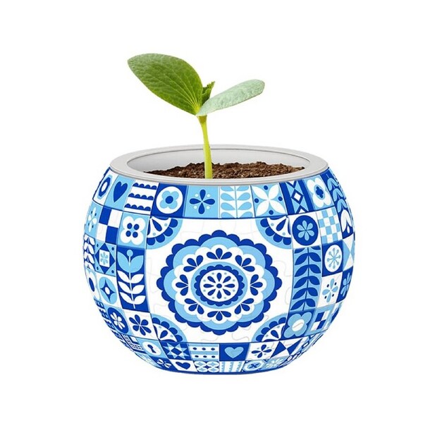 Puzzle 3D Flowerpot Danish Folklore