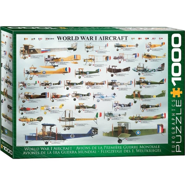 Puzzle Wwi Aircraft 1000pc