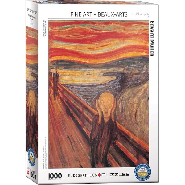 Puzzle Munch The Scream 1000pc Eur