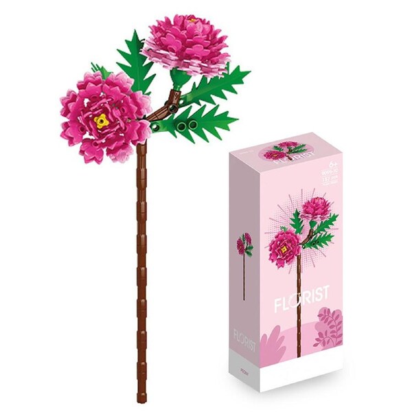 HOLALA DIY Flower Bouquet Building Blocks Botanical Toy Kit-9095-10