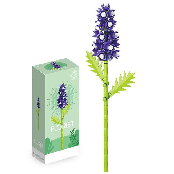 HOLALA DIY Flower Bouquet Building Blocks Botanical Toy Kit-9093-10